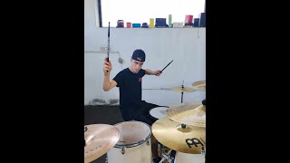 Motionless In White  Thoughts amp Prayers Drum Cover [upl. by Marmion756]