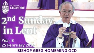 Catholic Mass Today Second Sunday in Lent 25 Feb 2024 Bishop Greg Homeming Lismore Australia [upl. by Uile678]