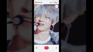 Bts v new video short edit bts viral ♥️♥️♥️♥️♥️ [upl. by Eilrahs]