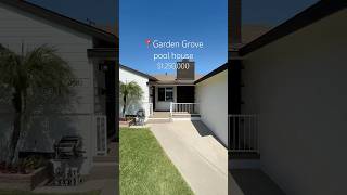 Pool house in Garden Grove forsale realestate home housetour realtor shorts [upl. by Tesil]