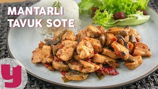 Mantarlı Tavuk Sote Tarifi  Tavuk Yemekleri  Yemekcom [upl. by Yesima]