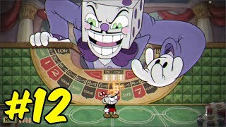 Cuphead Gameplay 12  Entramos al Casino del Diablo [upl. by Ynohtona]