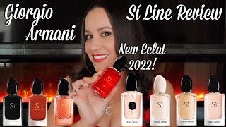 Giorgio Armani Si Line Review amp NEW Si Passione Eclat [upl. by Ariada]