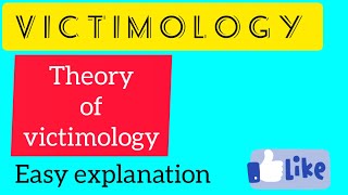 theory of victimology full concept victim  what are theories of victimology victimology [upl. by Lav]