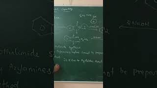 Why arylamines cannot be prepare by Gabriel Phthalimide synthesis  Learn Chemistry With Dinesh [upl. by Eatnuahs]