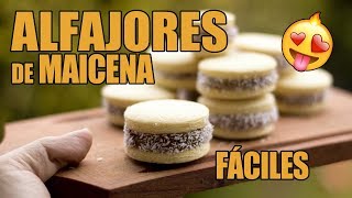 🇦🇷CÓMO HACER ALFAJORES DE MAICENA  PASO A PASO [upl. by Giamo]