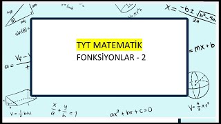 TYT  MATEMATİK  Fonksiyonlar2 tyt matematik yks [upl. by Henriha]