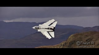 RAF GR4 Tornado Farewell Mach  Loop [upl. by Kcirdnekal]