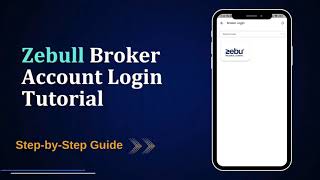 Zebull Broker Account Login amp APP key GenerationTutorial [upl. by Dutchman]