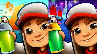 Subway Surfers Venice Beach vs Hong Kong Gameplay [upl. by Lamont]