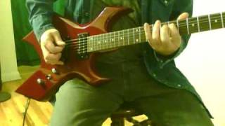 BC RICH WARLOCK Guitar  BC esp ltd schecter ibanez [upl. by Johnston]