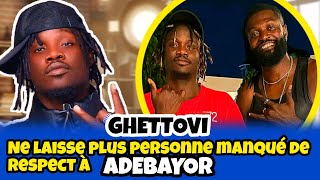 GHETTOVI TRÈS EN COLÈRE ATTAQUE TOUT LES INGRATS DADEBAYOR [upl. by Athalla]