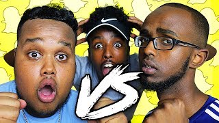 DARKEST MAN VS CHUNKZ RAP BATTLE  SNAPCHAT QampA [upl. by Alena]