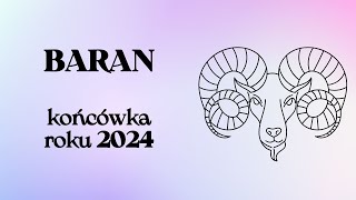 BARAN ♈ Nie rezygnuj jeszcze ✨ Końcówka roku 2024 ✨ Tarot✨ Horoskop [upl. by Anissa]