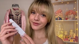 ASMR Jersey Nail Salon 💅💓 accent  gossip roleplay [upl. by Kolivas]