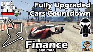 Fastest Finance DLC Vehicles X80 Proto  Best Fully Upgraded Cars In GTA Online [upl. by Traci]