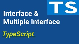 Interface amp Multiple Interface with class  12  TypeScript tutorial in Hindi [upl. by Rebmeced708]