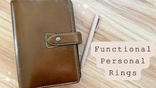 Functional Personal Rings Planner [upl. by Almeria122]