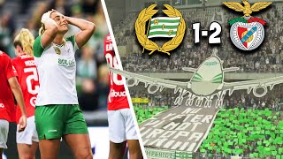 HAMMARBY IF 12 SL BENFICA  EXTENDED HIGHLIGHTS [upl. by Idnor]