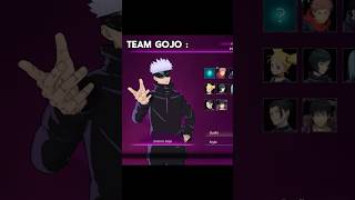 Team Yuji vs Team Sukuna Vs Team Toji vs Team Gojo  💀🔥🔥 [upl. by Neeka]