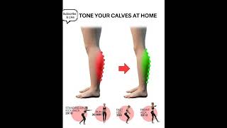 Calves workout  Calves slimming workout Calves exercise Calves fat burning exercises shorts [upl. by Ennaitsirk]