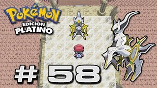 Guía Pokémon Platino  58  Evento Arceus quot Capturando al Dios Pokémon ¡2 Veces jajajaquot [upl. by Telford]