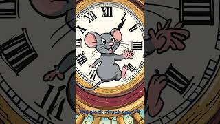 Hickory Dickory Dock  A Fun Children’s Song 3danimation kids cartoon animation [upl. by Viridis]