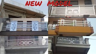 Front steel grill design for house  balcony steel railing design for house front [upl. by Gianina496]