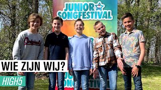 14 WIE ZIJN WIJ  HIGH5 ✋  JUNIOR SONGFESTIVAL 2022 🇳🇱 [upl. by Abbottson559]