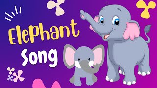 walking walking hop hop song  elephant song  the animal song  Kids Lakka [upl. by Phylis]