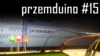 Arduino 15 Serial port  sterowanie klawiaturą [upl. by Hazlip]