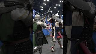 71quot 500lb GIANT KNIGHT Just Chunked Him at the End buhurt medievalmma medievalcombat [upl. by Nycila]