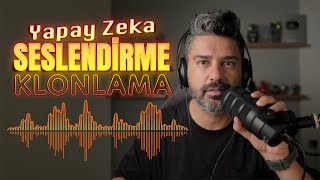 SESLENDİRMEDE ve SES KLONLAMADA DEVRİM [upl. by Lodhia]