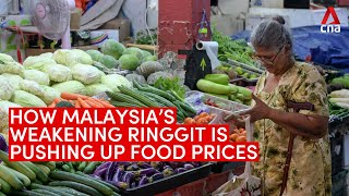 Malaysias weakening ringgit and subsidy removals fuel rising cost of living [upl. by Koerner]