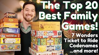 My Top 20 Favorite Board Games for the Family Your GiftGiving Guide for the Holidays [upl. by Aznaed]