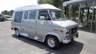 1994 GMC Vandura G2500 Conversion Van Start Up Engine and In Depth Tour [upl. by Dalston548]