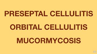 Oculoplasty Session 06 Orbital Infections [upl. by Kaslik]