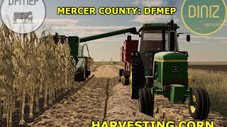 FS19Mercer County DFMEP Harvesting Corn [upl. by Staffan]