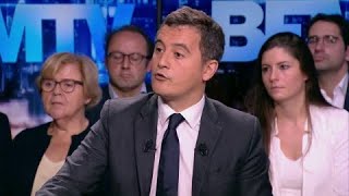 Fraude fiscale  Darmanin se dit quotpour la déchéance des droits civiquesquot [upl. by Ellesij]