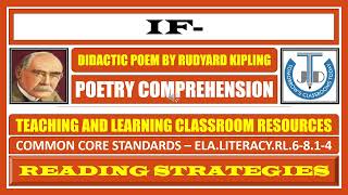 The Analysis of Rudyard Kipling’s Didactic Poem ‘If’ [upl. by Dee]