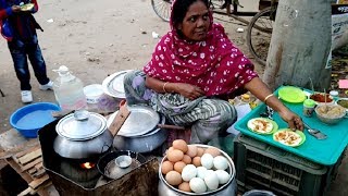 Street Cooking amp Recipe Street Food World Winter Street Food Pitha Bengali Food of Dhaka in BD [upl. by Aivax]