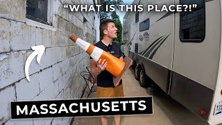 New RV Overnight Find in MA  Big Channel Announcement [upl. by Sitof20]