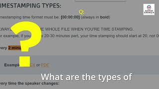 What are the types of timestamping Gotranscript [upl. by Jammin410]