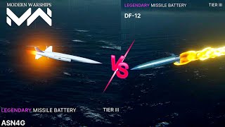 Modern Warships ASN4G Vs DF12 ☢️ [upl. by Shawnee]