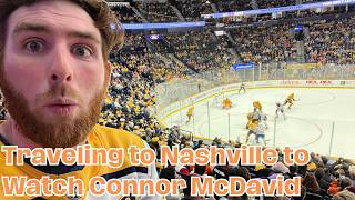 Watching Connor McDavid in Person vs Nashville [upl. by Aenert]