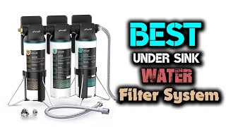 ✅Top 5 Best Under Sink Water Filters in 2023 [upl. by Elohcim]