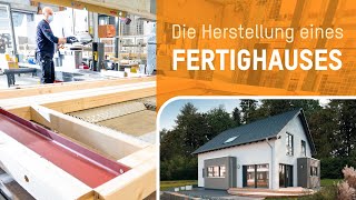 So entsteht ein Fertighaus bei FingerHaus [upl. by Nylyoj]