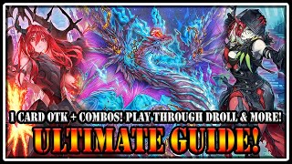 Ultimate Top Tier SnakeEyes GUIDE Combos BANNED in TCG 1 Card OTK  Combos VS Droll amp More [upl. by Ainek]