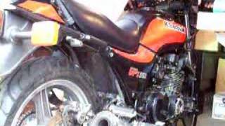 1985 GPz550 Engine Running [upl. by Alrep]