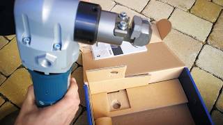 Unpacking  unboxing nibblers Bosch GNA 35 0601533103 [upl. by Calderon825]